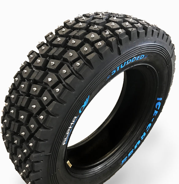 ALPHA Racing ICE-CROSS Winter Rally Studded Tyres 195/65 R15